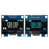 1.3 Inch OLED displaymodule Wit/Blauw 128X64 SPI/IIC I2C Communiceren Kleur 4Pin/7Pin Scherm Bord