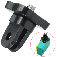 1/4 Inch Screw Monopod Tripod Thread Mount Adapter For Gopro Hero 4 3 Plus 3 2 Xiaomi Yi Sj4000 Sj5000 Sjcam