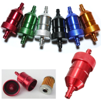 1/4Inch 6mm Inline Fuel Gas Filter For Motorcycle Pit Dirt Bike Atv Quad