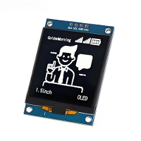 1,5 Inch OLED Displaymodule 128x128 Pixels SH1107 Driver I2C IIC 4Pin voor Arduino ESP32 Raspberry Pi