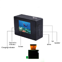 1.5 Inch Screen Replacement Accessory For Sj4000 Sports Camera