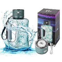 1,5L 2 in 1 Draagbare Waterfles met Waterstof Water Kettle Sport Waterstof Waterfles met Spe Pem Waterstof Zuurstof Sche