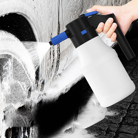 1,5L Draadloze Elektrische Schuimsproeier Autowassen Bewatering USB Opladen Luchtdruk Gieter Spray Tuinieren Sproeikop W