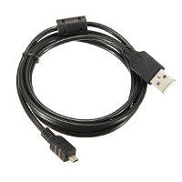 1.5M Usb Data Charger Cable For Nikon Coolpix P300 L120 P500 S80 Lumix