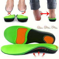 1 Paar Orthopedische Inlegzolen Voetboog Ondersteuning Demping Sport Inlegzolen Pijnverlichting Plantar Fasciitis Platvo
