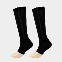 1 Paar Ritscompressiekousen Antislip Sportkousen ter Preventie van Spataderen Verbeterde Circulatie Spataderen Oedeem