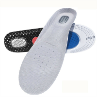 1 Paar Sport Inlegzolen Bijsnijdbaar Comfortabel Ademend Schokabsorberende Inlegzolen voor Buiten Hardlopen Klimmen