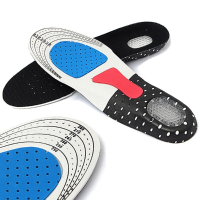 1 Pair Free Size Unisex Gel Orthotic Sport Shoe Pad Arch Support Insoles Insert Cushion