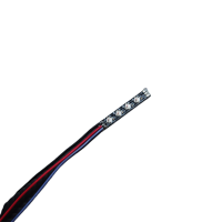 1 PC/4 PCS 0.19G Super Light GEELANG 3.8V 5V RGB2020 LED Light Strip Geschikt voor RC Drone FPV Racing