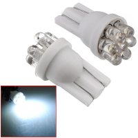 1 Pcs 194 501 T10 W5w Power 7 Led Bulb White Lamp New