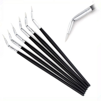 1 Pcs Professional Makeup Eye Liner Eyeliner Elbowed Brush