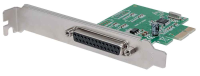 1 Poort Parallelle Interfacekaart Parallel (ieee 1284) Pcie Manhattan Parallele Pci Express Karte 1 Db25 Port Geeignet Fã¼r Pcie X1 X2 X4 X8 Und X16