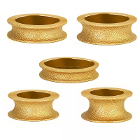1 Stuk Droge Vacuüm Gelaste Diamanten Ronde Polijstschijf 20 mm Bore Dia Keramische Randwiel Voor Tegel Kwarts Marmer Gr
