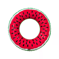 1 Stuk Watermeloen Inflatable Zwemband Cirkel Zomer Zwemring voor Kinderen Volwassenen Giant Zwemfloat Luchtmatras Stran