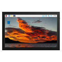 10,1 Inch Raspberry Pi Hoge definitie multimedia interface Capacitive Touch Screen IPS Display met behuizing voor Raspbe