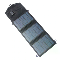 10.5W 5V Draagbaar Zonnepaneel Opvouwbare Oplaadpak USB Zonne Oplader Powerbank
