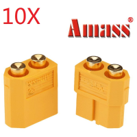 10 Pair Amass Pcb Dedicated Xt60 P Plug Connector Male & Female For Pcb Board