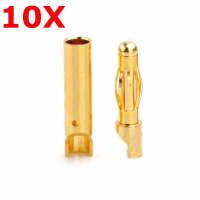 10 Pairs Amass 4.0Mm Banana Plug Am 1003e Male & Female