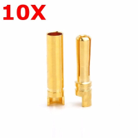 10 Pairs Amass 4.0Mm Banana Plug Am 1003f Male & Female