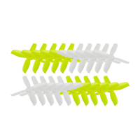 10 Pairs Kingkong/ldarc 2045 51.6Mm 4 Blade Propeller Cw Ccw 1.5Mm Mounting Hole For Rc Drone