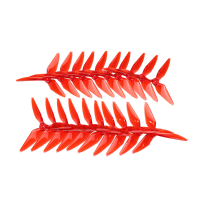 10 Pairs Kingkong/ldarc 5051 Single Color 3 Blade Cw Ccw Propeller 5.0Mm Mounting Hole For Fpv Racer