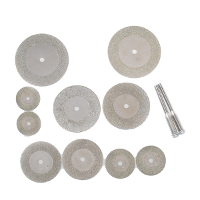 10 Pcs Diamond Grinding Slice Dremel Cutting Discs For Rotary Tools