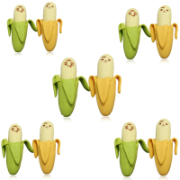 10 Psc Novelty Lovely Stationary Banana Fruit Rubber Pencil Eraser