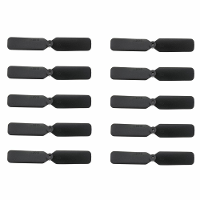 10 Stuks 2,5 inch 2 blade propeller reserveonderdeel voor Eachine Mini F22 Raptor 260mm / Mini F16 Falcon 365mm RC vlieg