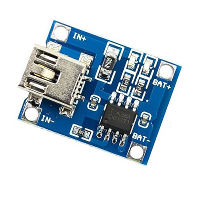 10 Stuks 5V 1A 18650 TP4056 Lithium Batterijlader Module Oplaadplaat met Beveiliging Dubbele Functies 1A Li ion