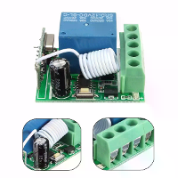 10 Stuks DC12V 10A 1CH 433MHz Draadloze Relais RF Afstandsbediening Schakelaar Ontvanger Bord