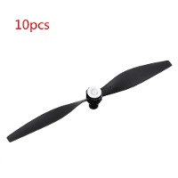 10 Stuks Eachine mini F4U/Mini T 28 Trojan RC vliegtuig reserveonderdeel propeller volledige set