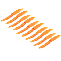10 Stuks Gemfan 5030 ABS Direct Drive Oranje Propellerblad