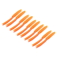 10 Stuks Gemfan 9050 ABS rechtstreeks aangedreven oranje propellerblad