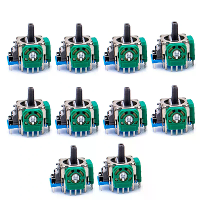 10 Stuks/pak 3D analoge joystick voor PS5/PS4 gamepad vervangings  en reparatieonderdelen en accessoires