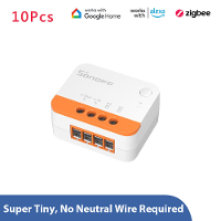 10 Stuks Sonoff ZBMINI L2 Slimme Zigbe3.0 Schakelaar Geen Neutraal Nodig Intelligent Tweewegsbediening Relaismodule Time