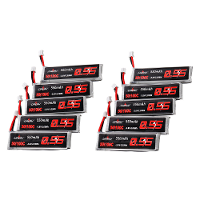 10 Stuks URUAV 3,8V 550mAh 50/100C 1S HV 4,35V PH2.0 Lipo batterij voor Emax Tinyhawk Kingkong/LDARC TINY