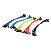 100 Pcs 20cm Female To Female 1p 1p 2.54Mm Jumper Dupont Line Cable