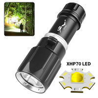 1000 Lumen Krachtige Duik Scuba Zaklamp HP70 Super Heldere LED Zaklamp IPX8 Waterdicht Oplaadbare Zaklamp Voor Duiken Vi