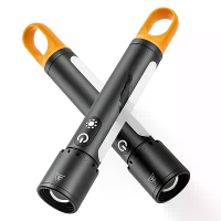 1000LM Super Heldere LED Tactische Zaklampen met COB Zijlicht,21700 Batterij,USB Oplaadbaar Telecopisch Zoom Beste Klein