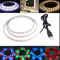 100Cm 60 Smd 3528 Usb Led Strip Rgb Light Waterproof Ip65 5v