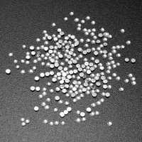 100Pcs Clear Round Gems Rhinestones Diy Nail Art Tips Decorations