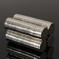 100Pcs N50 Strong Cylinder Disc Magnets Rare Earth Neodymium 10x1.5Mm