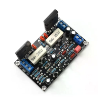 100W Enkel Kanaal Vermogensversterkerbord 2SC5200+2SA1943 Dual Output Laag Geluid Hoog Vermogen Audio module