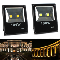 100W Waterproof Led Ultra Thin Flood Light Outdoor Garden Spotlight Landscape Lamp