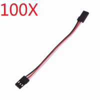 100X 10cm 30 Core Servo Extension Wire Cable Male To Male For Futaba Jr