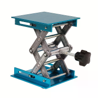 100X100mm Aluminiumlegering Lab Jack Stand Tafel Lift Laboratorium Steun Jack Platform Lab Lift Stand Tafel Lab Stand Li