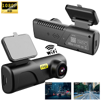 1080P Wifi HD Auto Rij Recorder Dash Cam Time Lapse Opname 24 uurs Parkeerbewaking