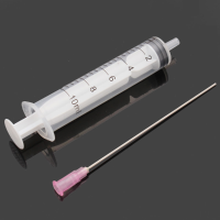 10Ml Syringe Injector For Refilling Ink Ciss Ink Cartridges With 10cm Long Needle