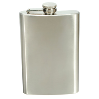 10Oz Stainless Steel Pocket Whisky Liquor Hip Flask With Funnel