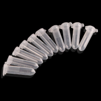 10Pcs 1.5Ml Plastic Seeds Bottle With Plug